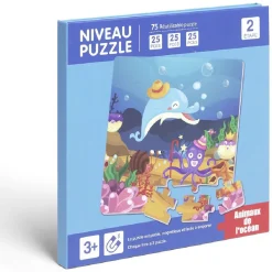 Livre 3 puzzles magnétiques pour enfant
