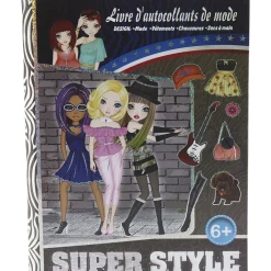 Livre d autocollants de mode