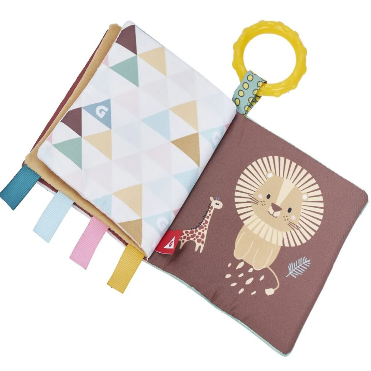 Livre d'activité pour bébé lion 11x11,5 cm