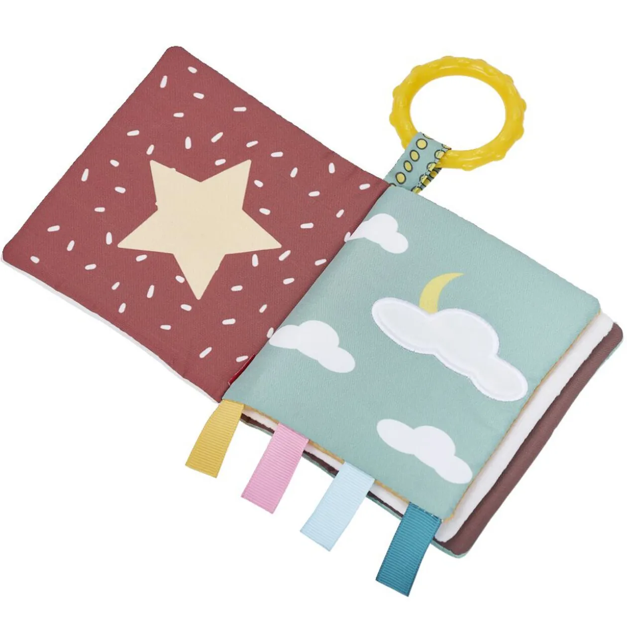 Livre d'activité pour bébé lion 11x11,5 cm