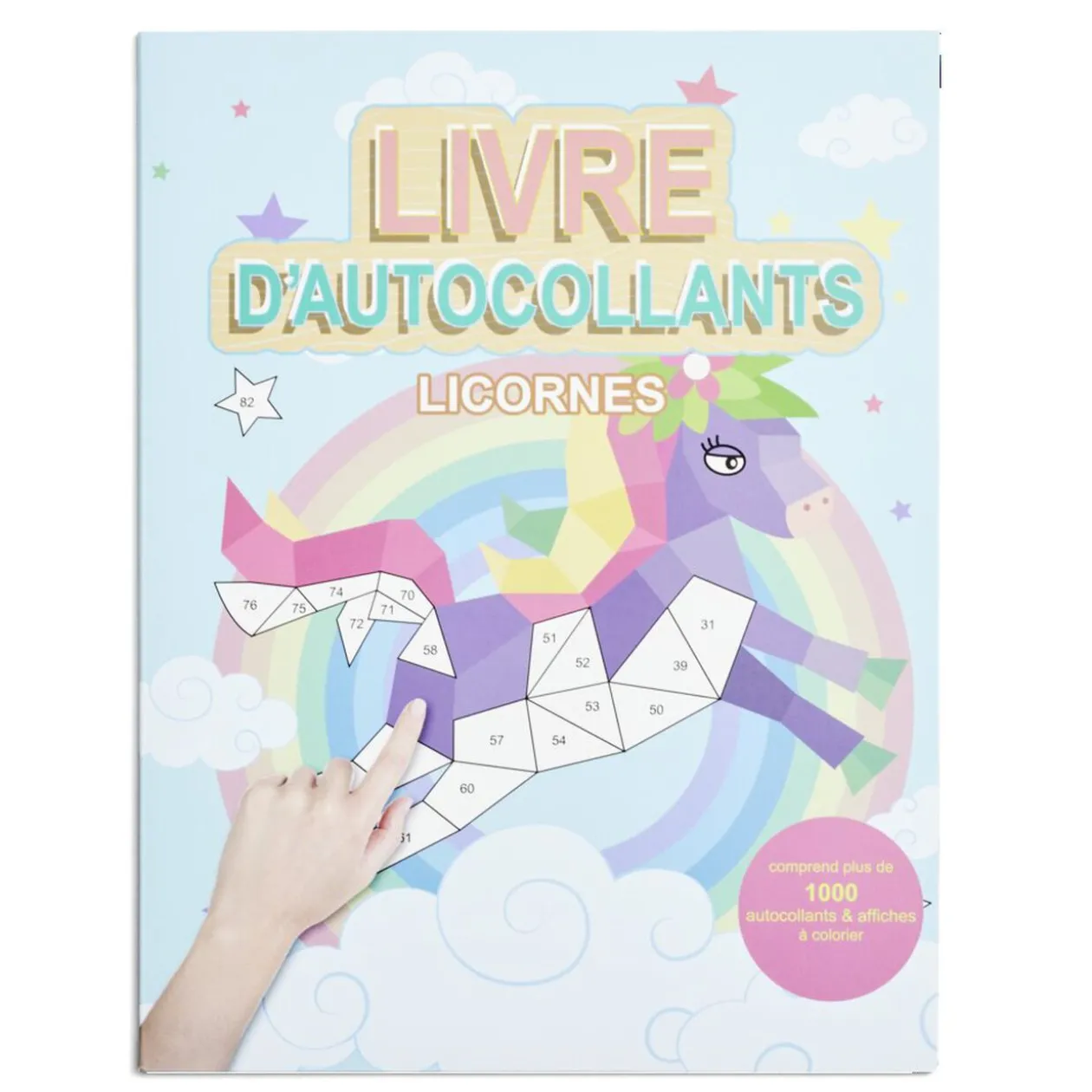 Livre de coloriage et stickers - 12 pages