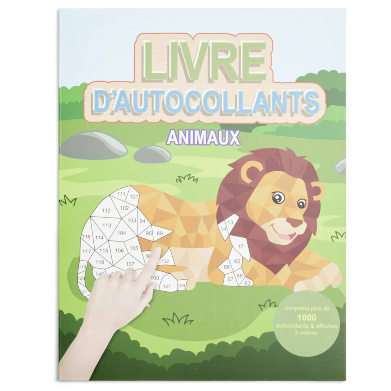 Livre de coloriage et stickers - 12 pages