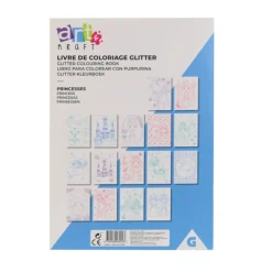 Livre de coloriage glitter princesses