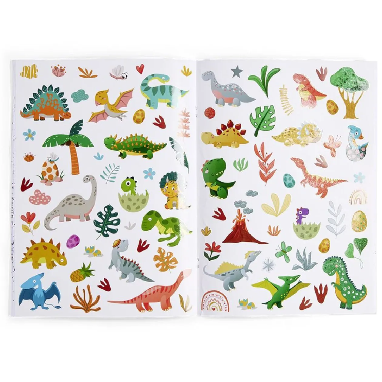 Livre de de coloriage 16 pages + 4 stickers inclus