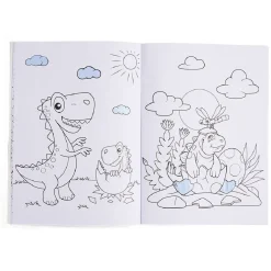 Livre de de coloriage 16 pages + 4 stickers inclus