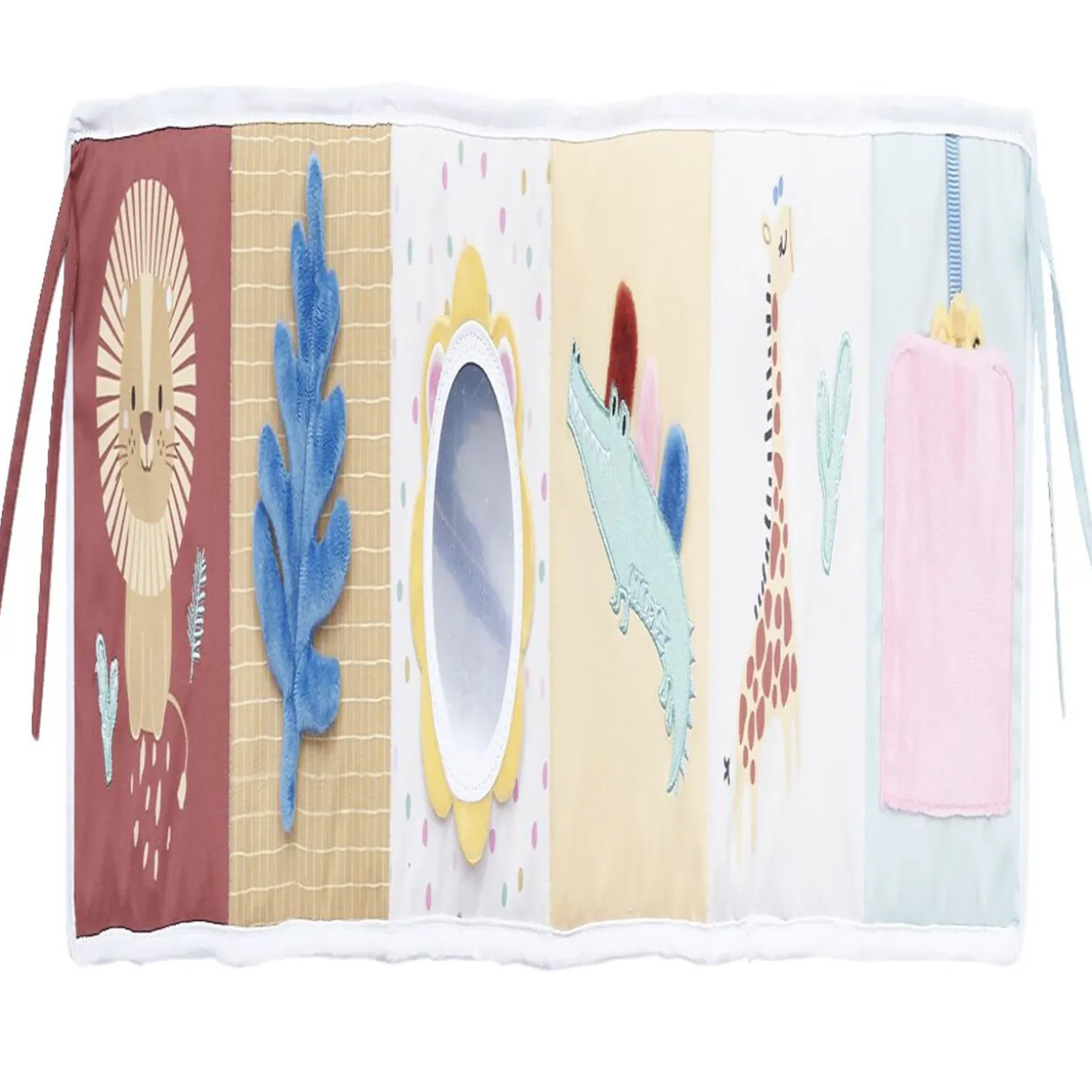 Livre d'éveil en tissu L.81 cm