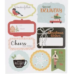 Livret d'étiquettes de Noël