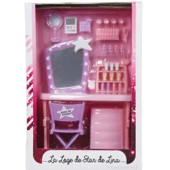 Loge coiffeuse Star pour poupée mannequin