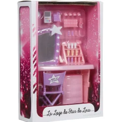 Loge coiffeuse Star pour poupée mannequin