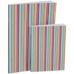 Lot 2 cahiers A5 + A4 imprimé zig zag