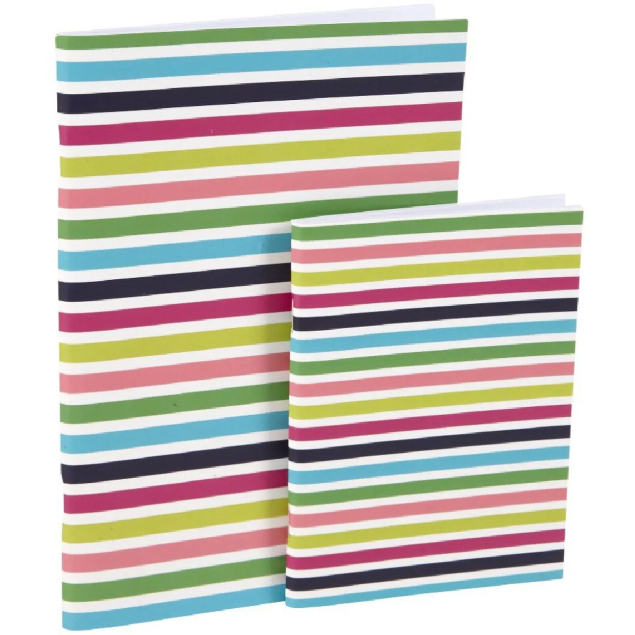 Lot 2 cahiers A5 + A4 imprimé zig zag