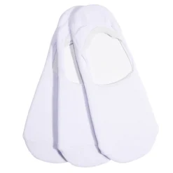 Lot 3 paires chaussettes invisibles coton et polyester - 3 coloris