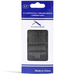 Lot de 12 aiguilles à coudre différentes tailles