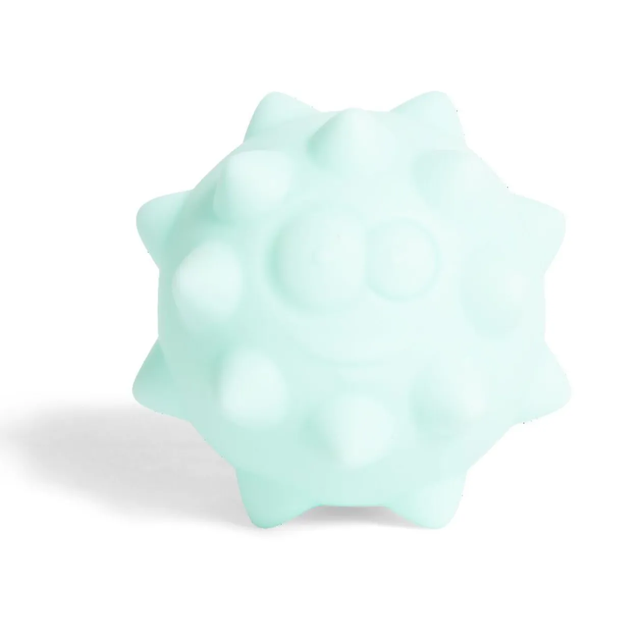 Lot de 6 balles éveil texturées thème émoji multicolore