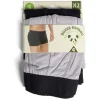 Lot de 2 boxers homme taille S bambou et élasthanne noir