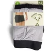 Lot de 2 boxers homme taille L bambou et élasthanne noir