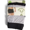 Lot de 2 boxers homme taille M bambou et élasthanne noir