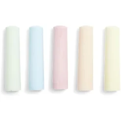 Lot de 5 craies géantes multicolore