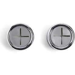 Lot de 2 crochets à torchon adhésifs