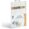 Lot de 12 feutres d'écriture pointe fine