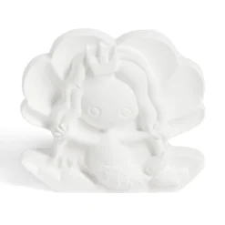 Lot de 3 figurines à peindre thème sirène - peinture et pinceau inclus