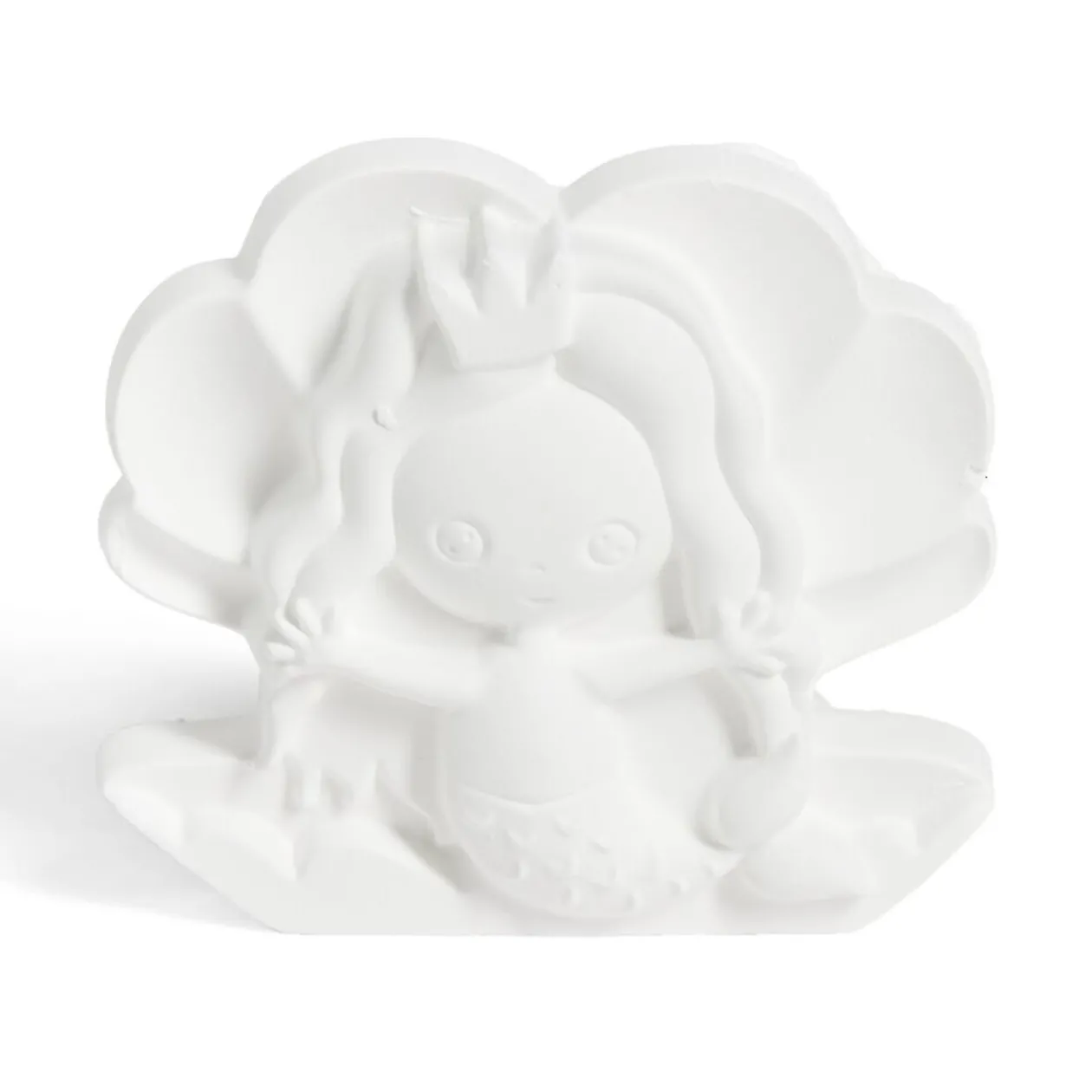 Lot de 3 figurines à peindre thème sirène - peinture et pinceau inclus