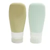 Lot de 2 flacons de voyage en silicone 60ml