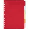 Lot de 6 intercalaires A4 21x29,7cm