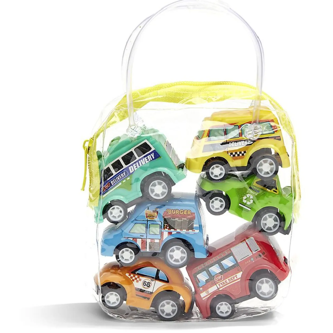 Lot de 6 jouets véhicules de chantier