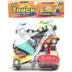 Lot de 6 jouets véhicules de chantier