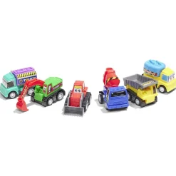 Lot de 6 jouets véhicules de chantier