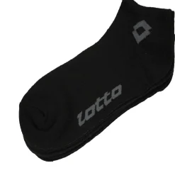 Lot de 3 paires de chaussettes LOTTO 39/42 ou 43/46 noir