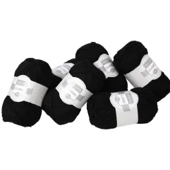 Lot de 6 pelotes de fil à tricoter 100 g