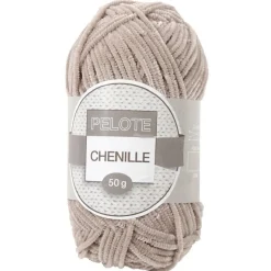 Lot de 3 pelotes de fil à tricoter 50 g