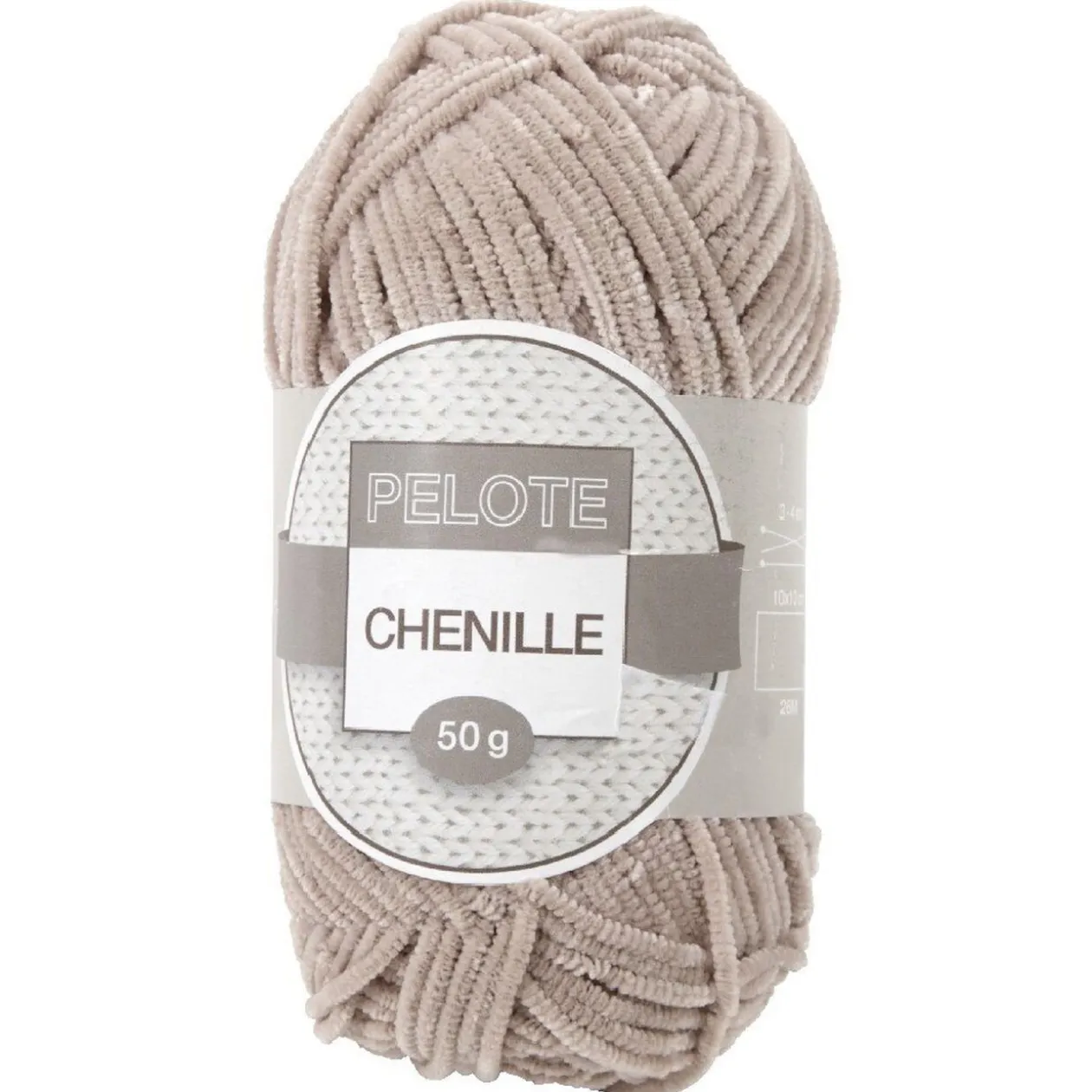 Lot de 3 pelotes de fil à tricoter 50 g