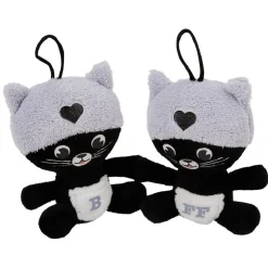 Lot de 2 peluches aimantées