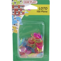 Lot de 100 pions de loto