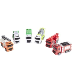 Lot de 6 véhicules de constructions - 3 modèles