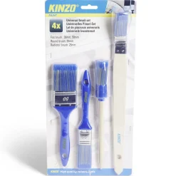 Lot de pinceaux 50/30mm x2 et bouts arrondis x2