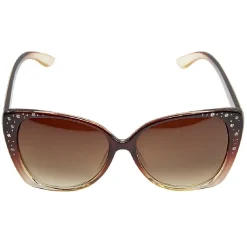 Lunette de soleil pour femme avec strass