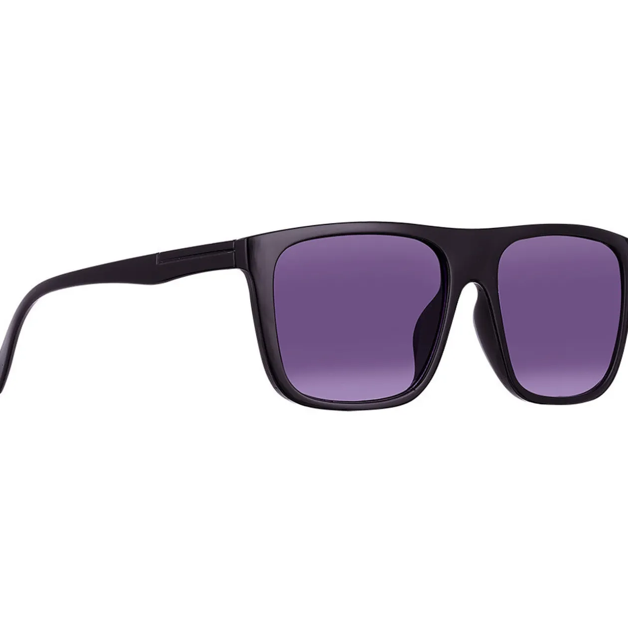 Lunettes de soleil pour adulte plastique noir