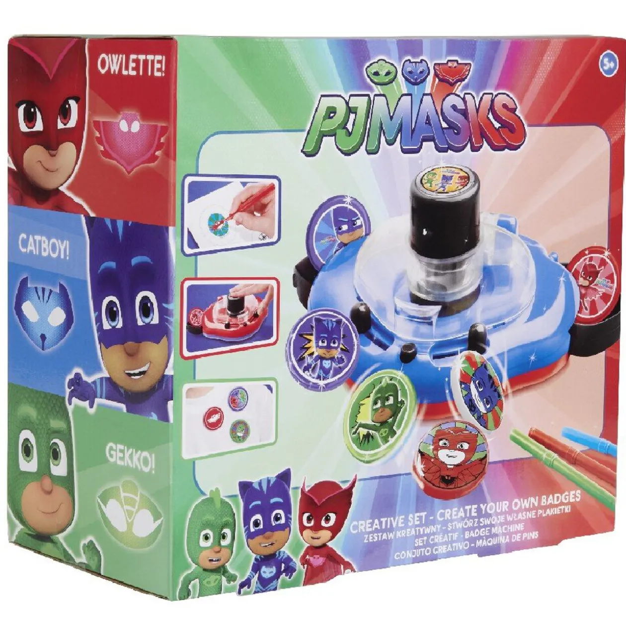 Machine à badge Pyjamasques