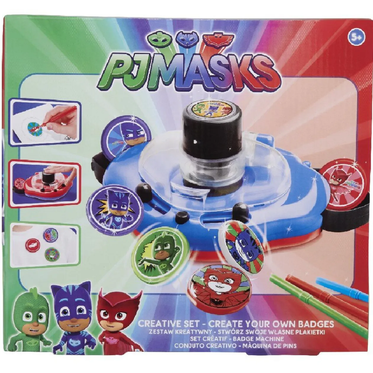 Machine à badge Pyjamasques