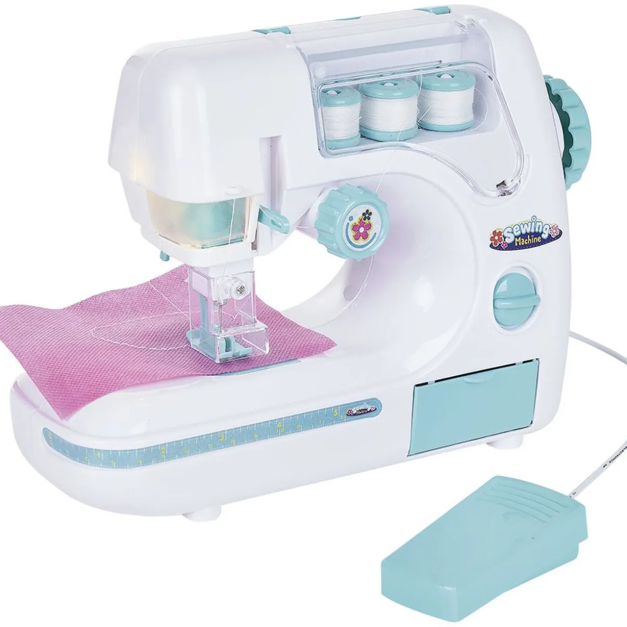 Machine à coudre lumineuse et sonore