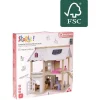 Maison de Poupée en bois certifié FSC® H.52,5 cm