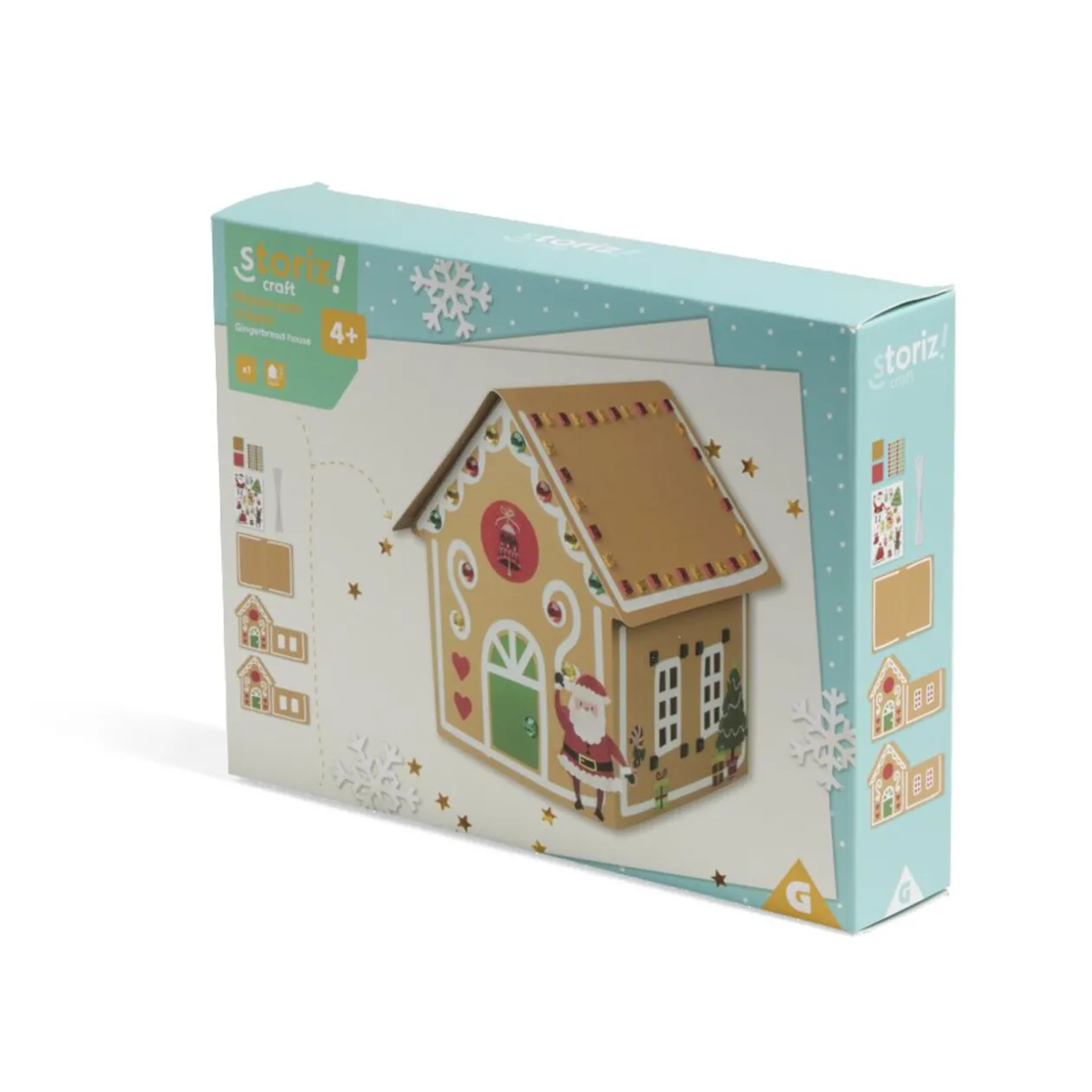 Maison pain d'épices à confectionner