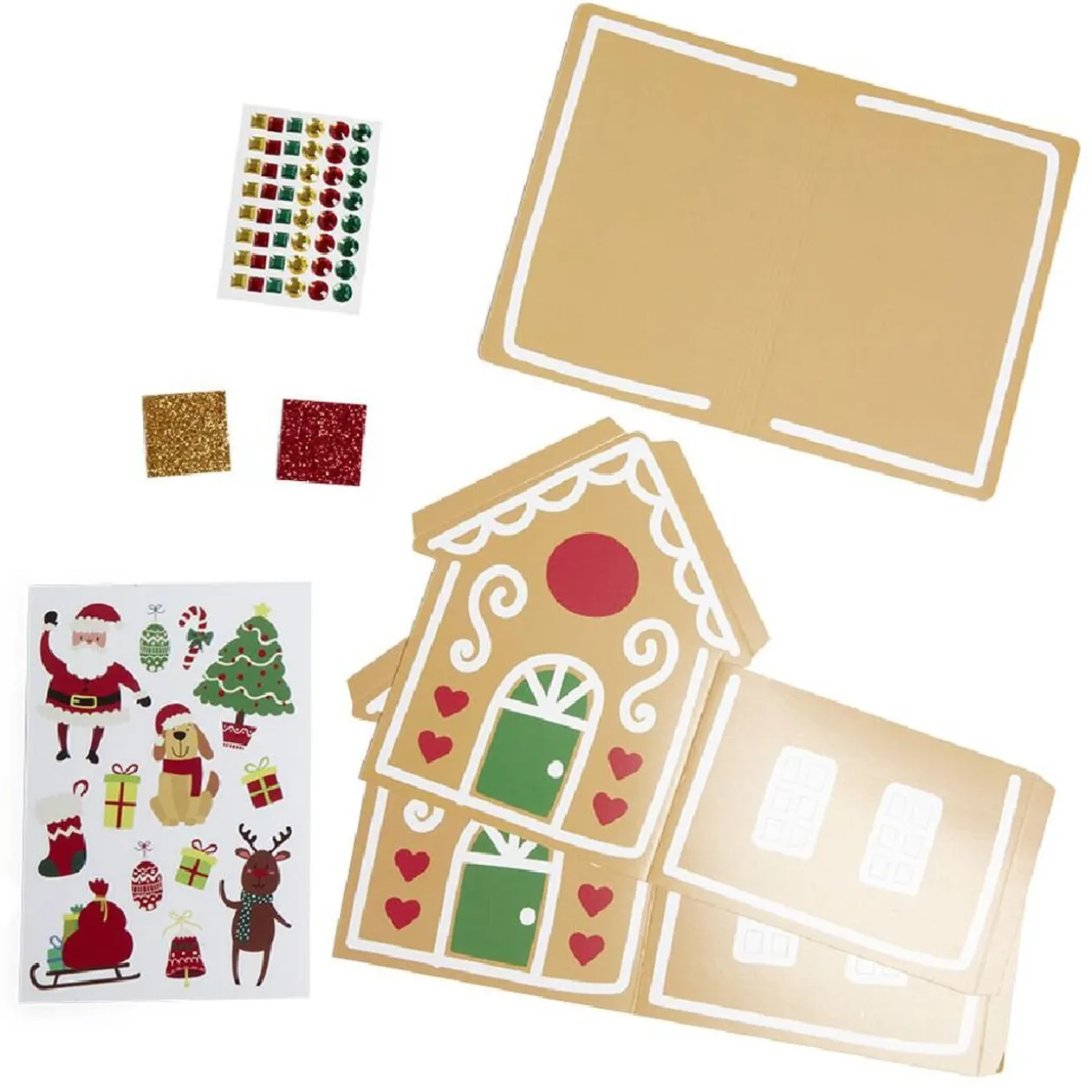 Maison pain d'épices à confectionner