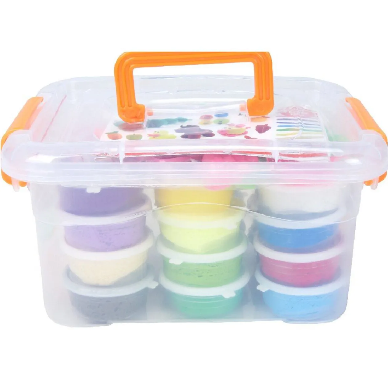 Mallette Créa Pat'aforme sable magique multicolore