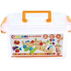 Mallette Créa sable à modeler multicolore
