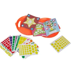 Mallette de 2000 gommettes multicolores